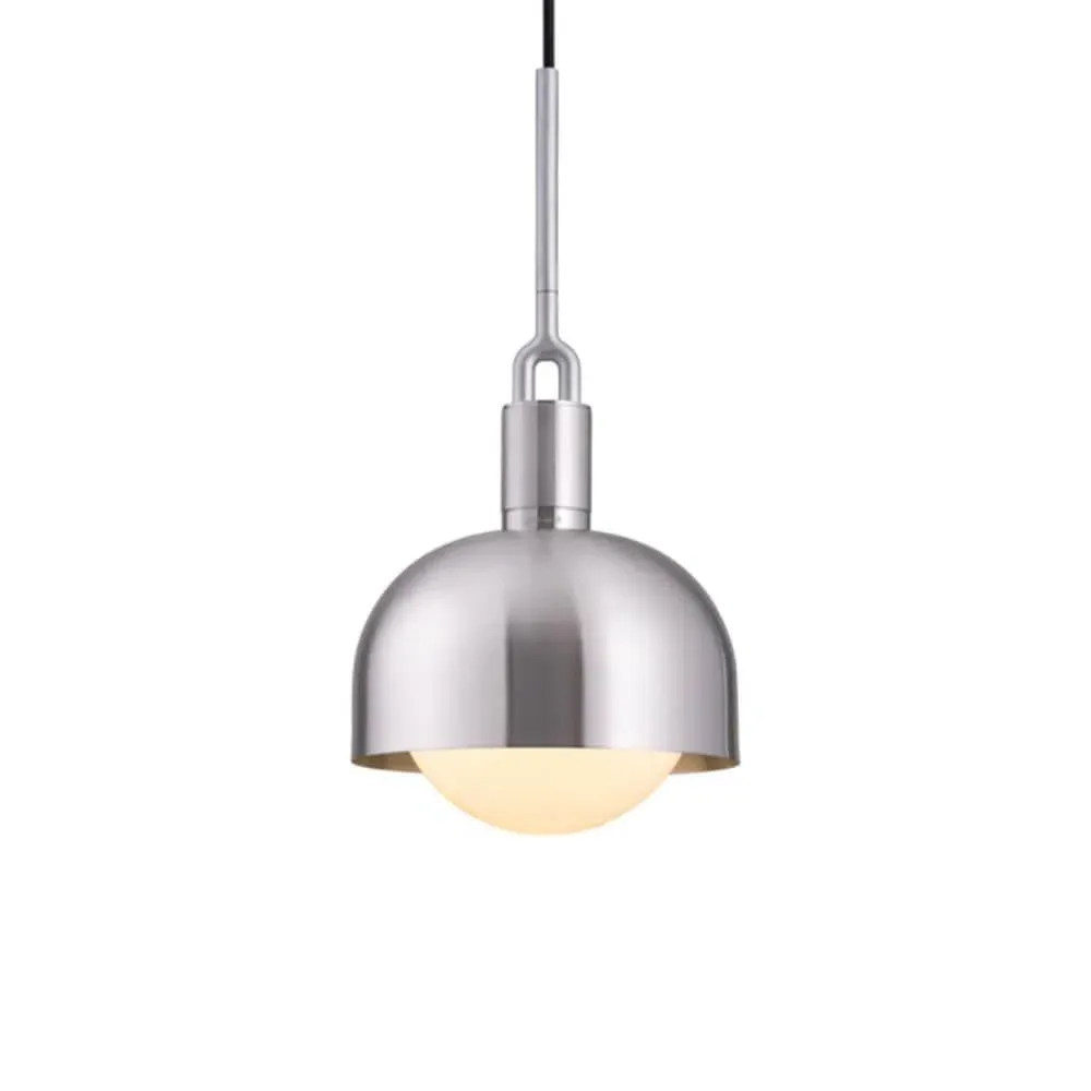 Medium Forked Pendant Light - Steel, Metal