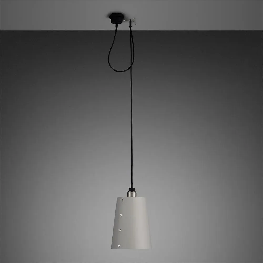 Single Pendant Light with Hook - Stone, Steel