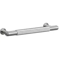 Small Pull Bar with Linear Pattern - Steel