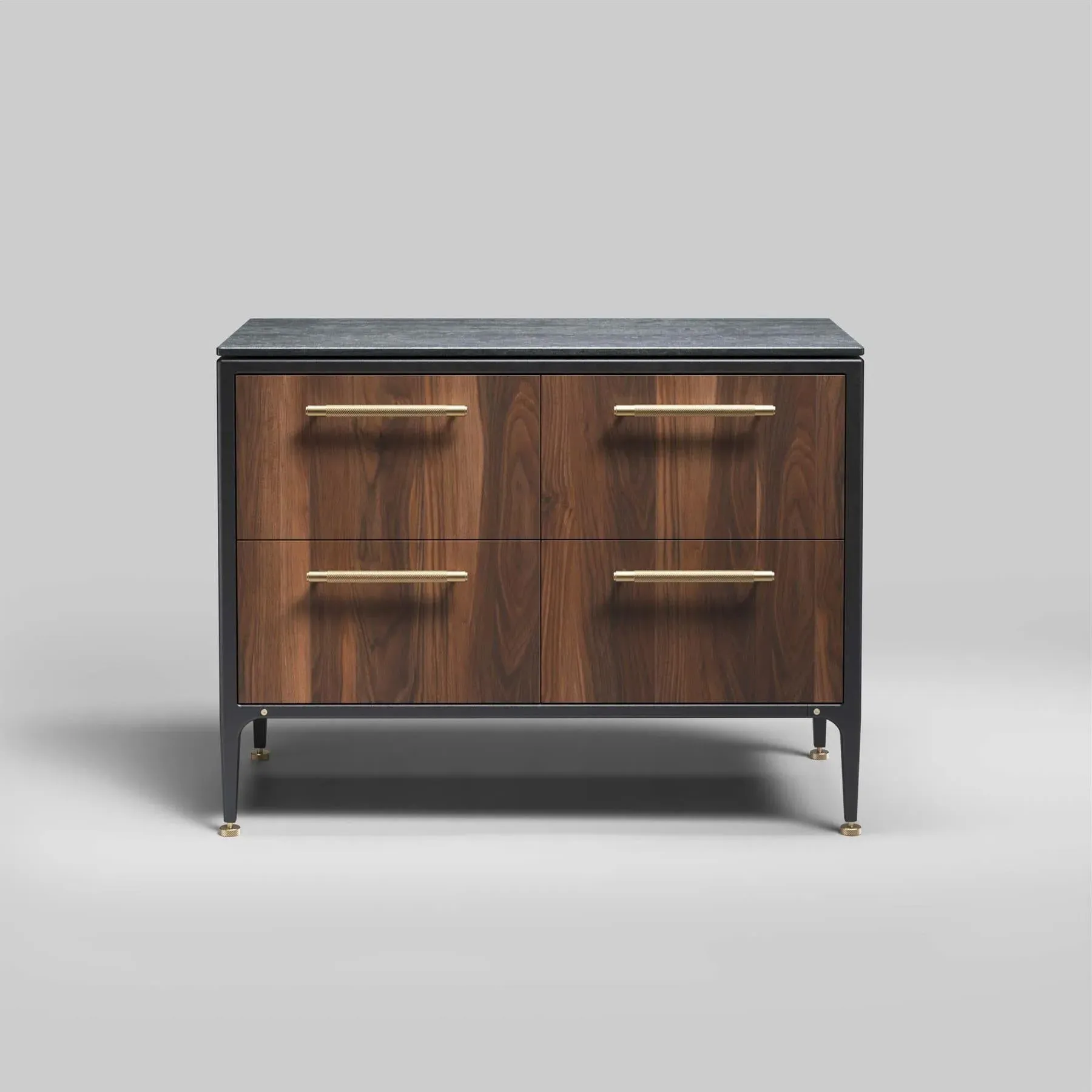 Small Storage Cabinet - American Walnut, Wood