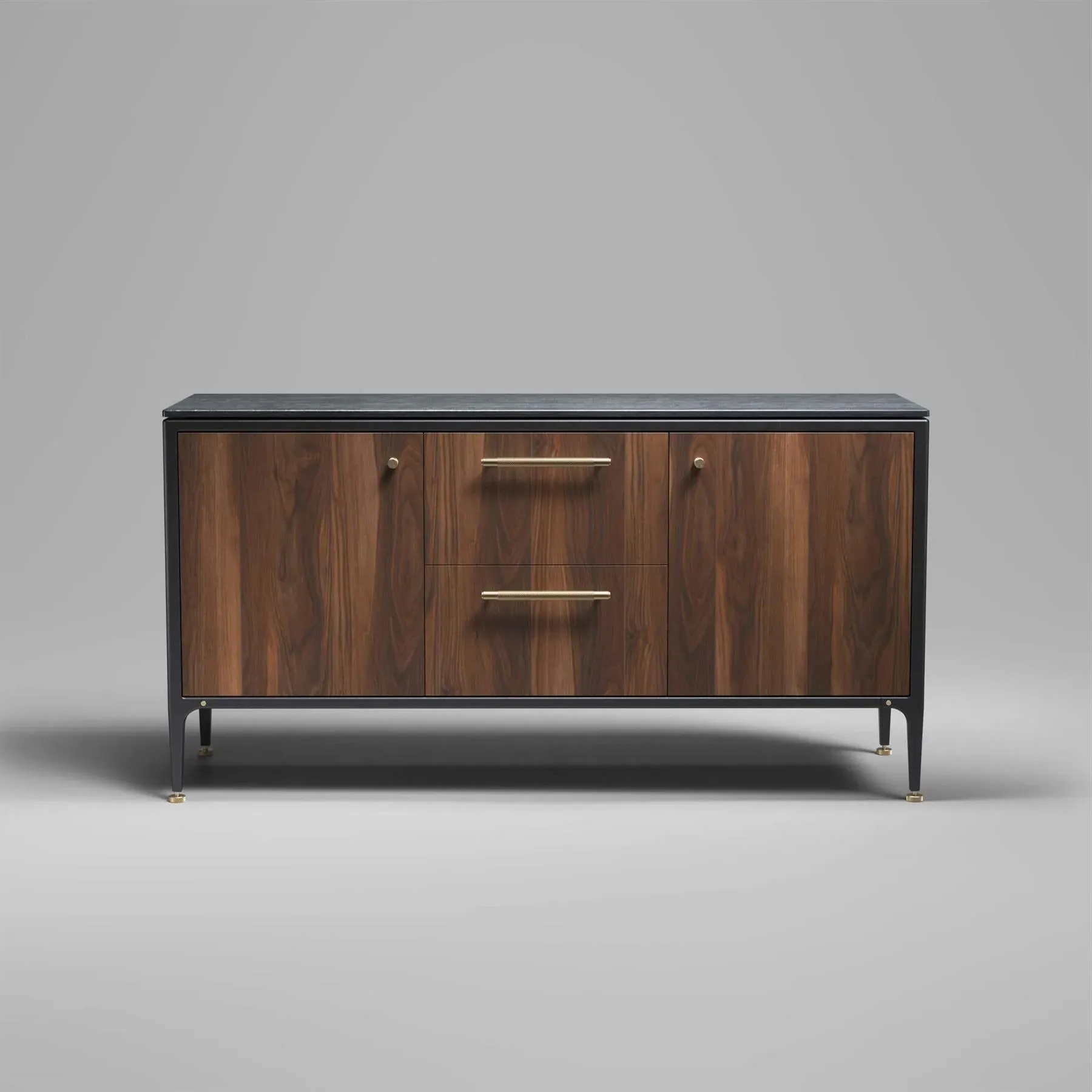 Small Storage Cabinet - Black Ash, Wood