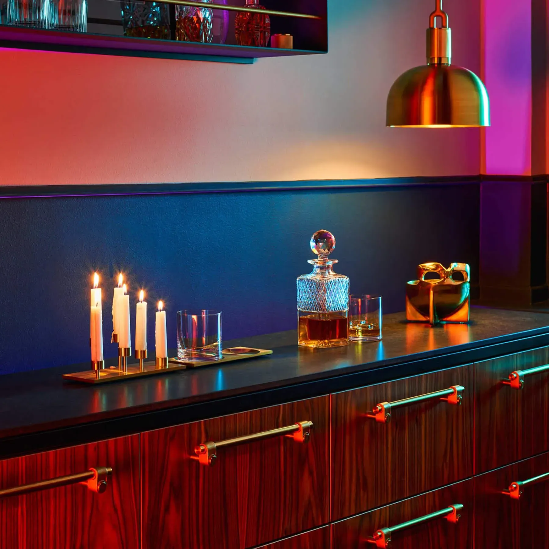 Small Storage Cabinet - Black Ash, Wood