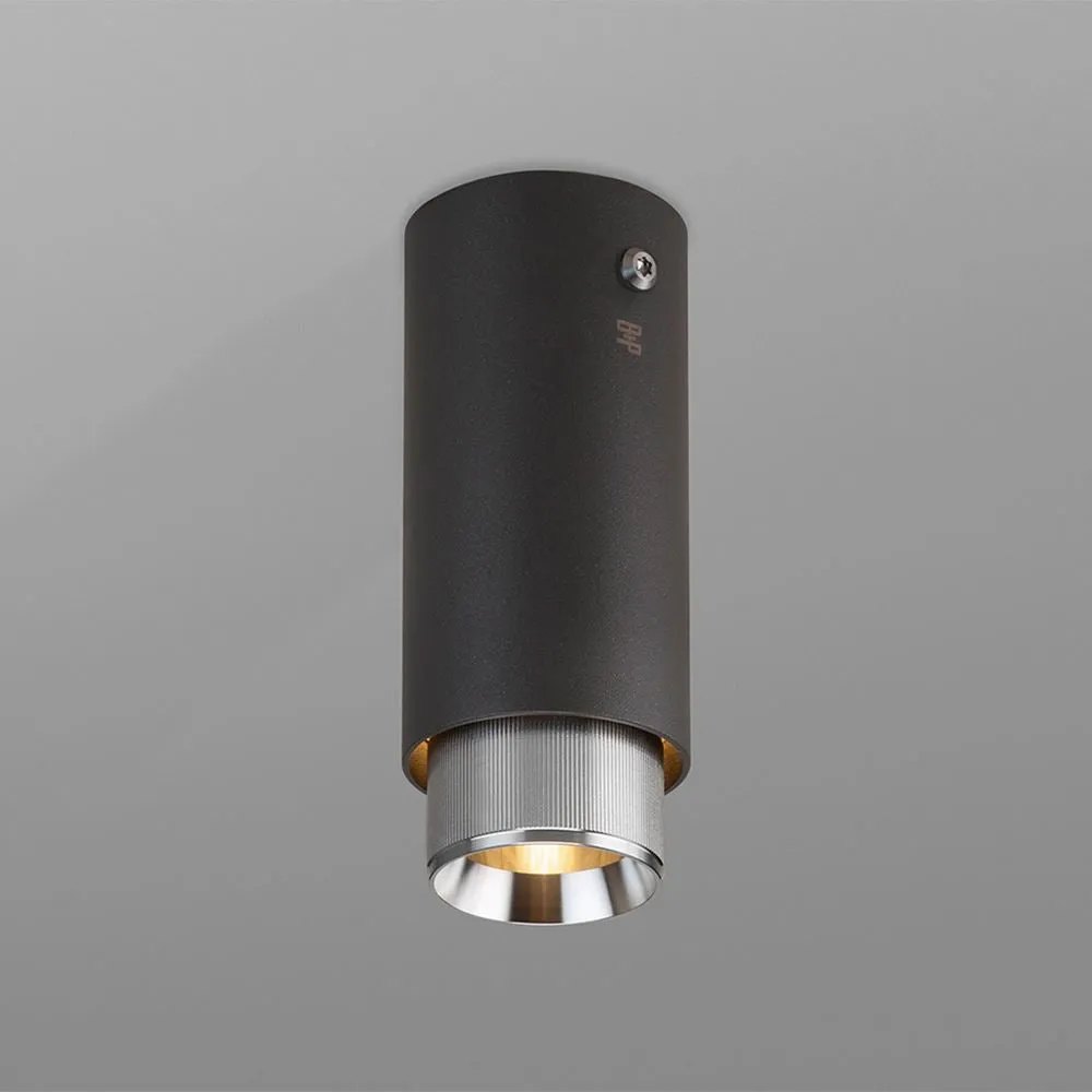 Surface Spotlight with Baffle - Graphite, Metal image