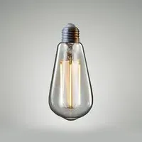 Teardrop LED Bulb - Amber