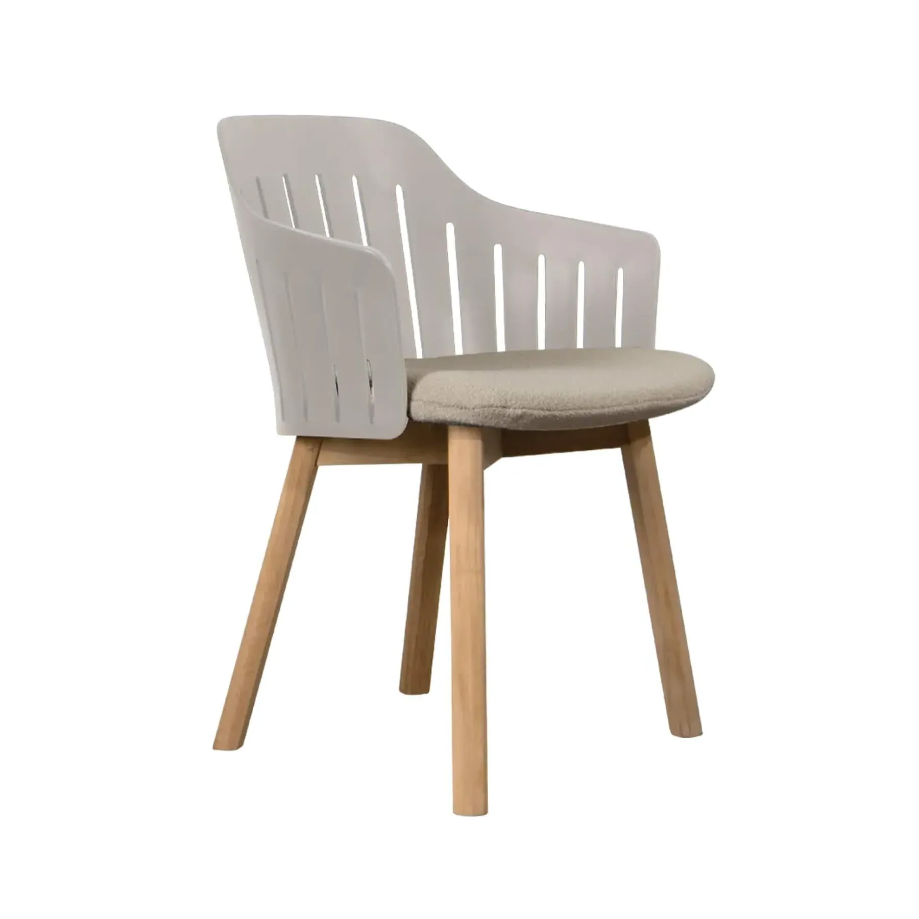 Choice Garden Chair with Teak Legs - Black