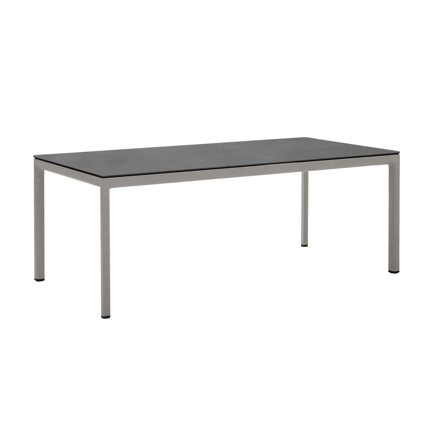 Drop Garden Dining Table - Fossil Black, Ceramic