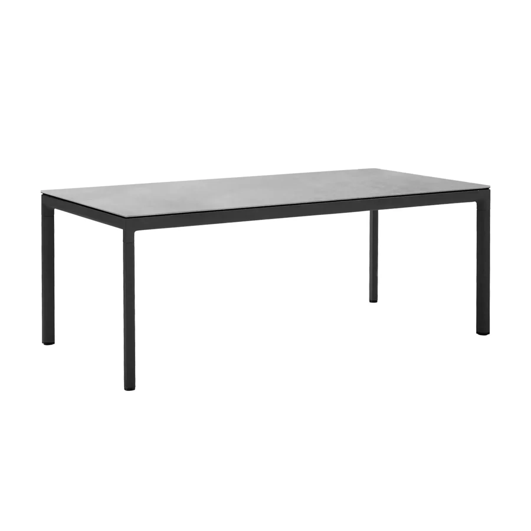 Drop Garden Dining Table - Fossil Grey, Ceramic