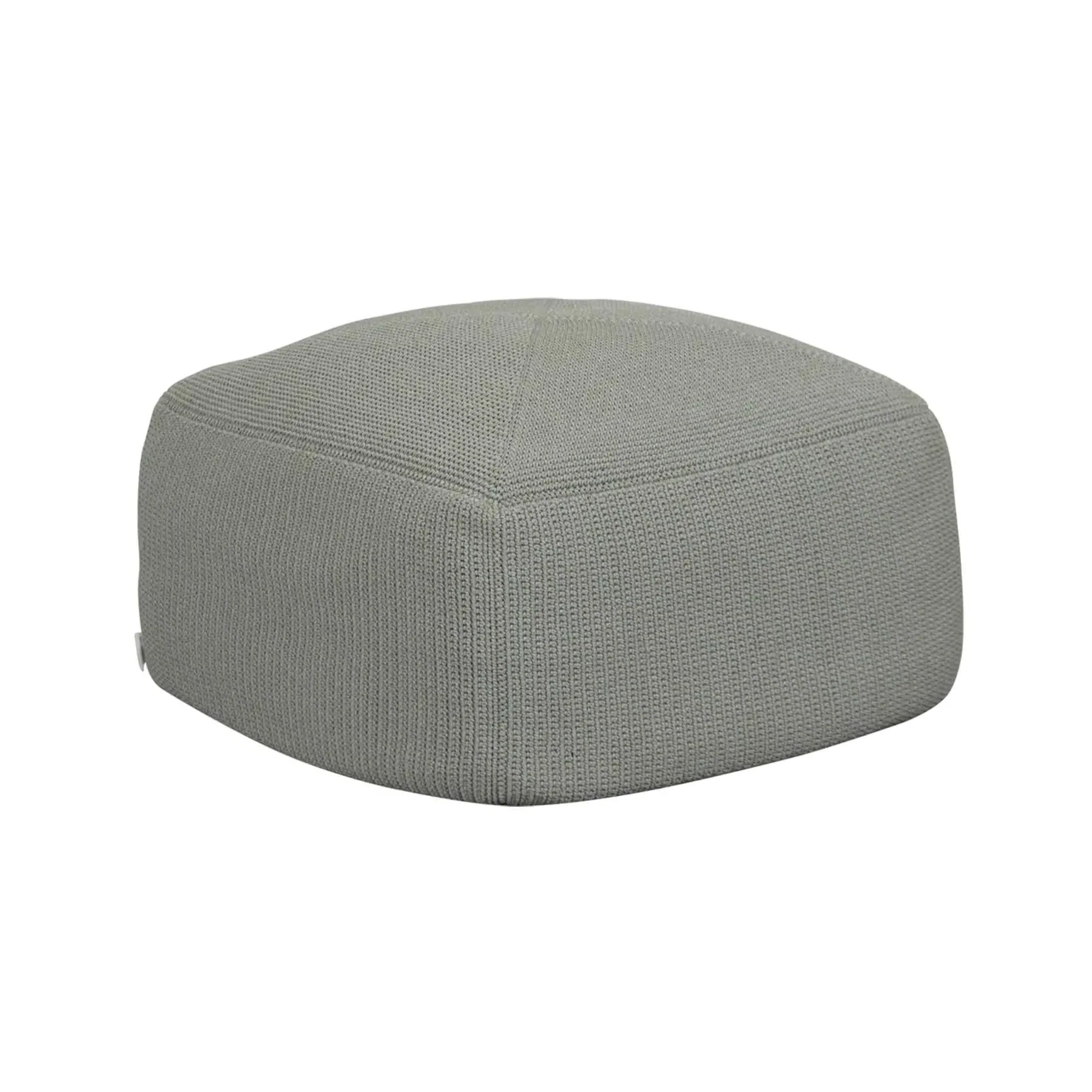 Garden Footstool with Washable Cover - Green