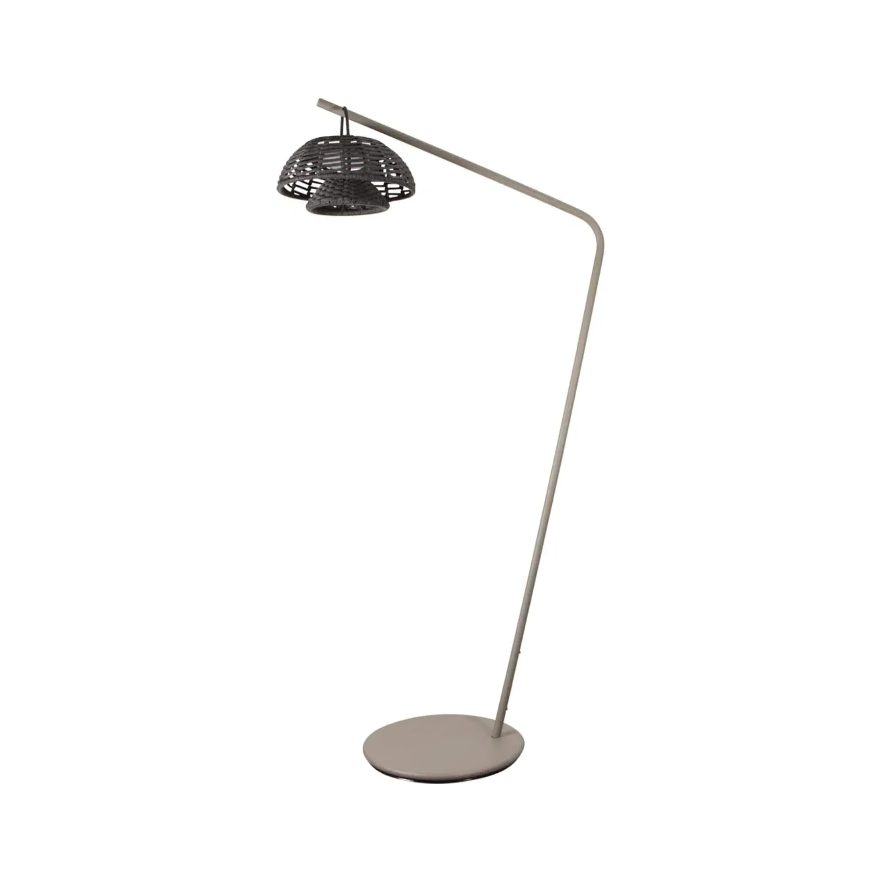 Garden Hanging Light with Solar LED - Dark Grey
