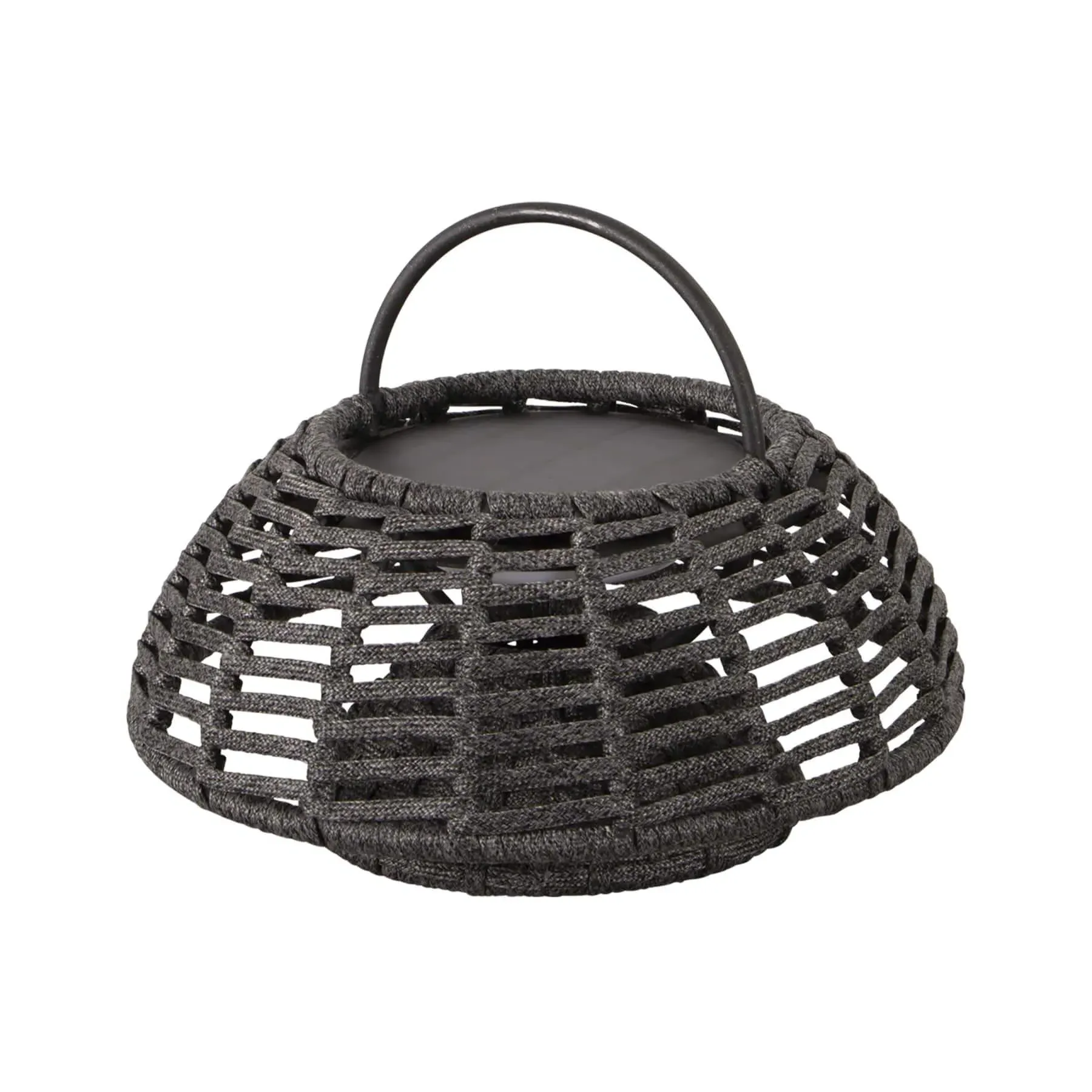 Garden Hanging Light with Solar LED - Taupe