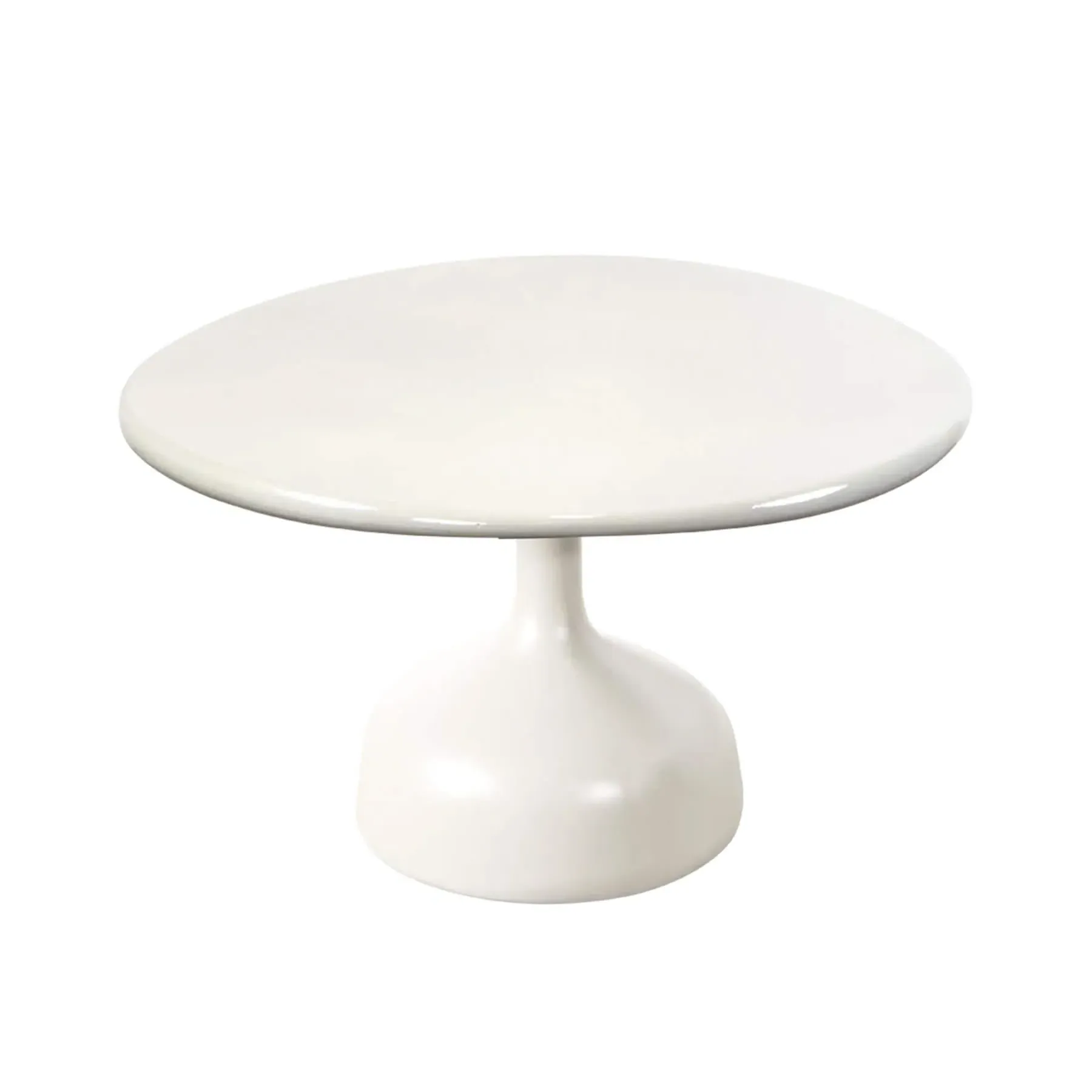 Large Coffee Table with Glazed Top - Sand, Lava Stone