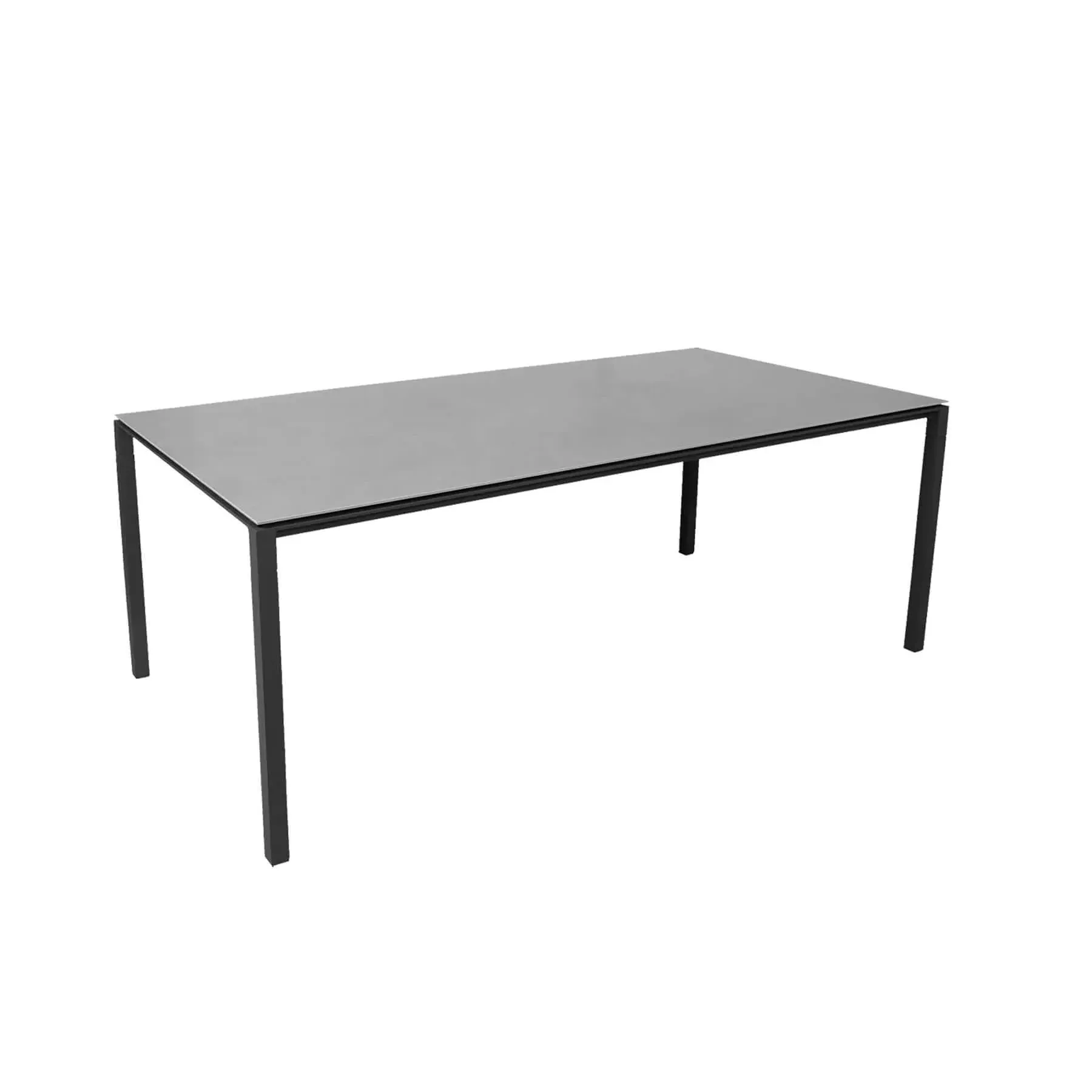 Large Dining Table - Lava Grey, Ceramic