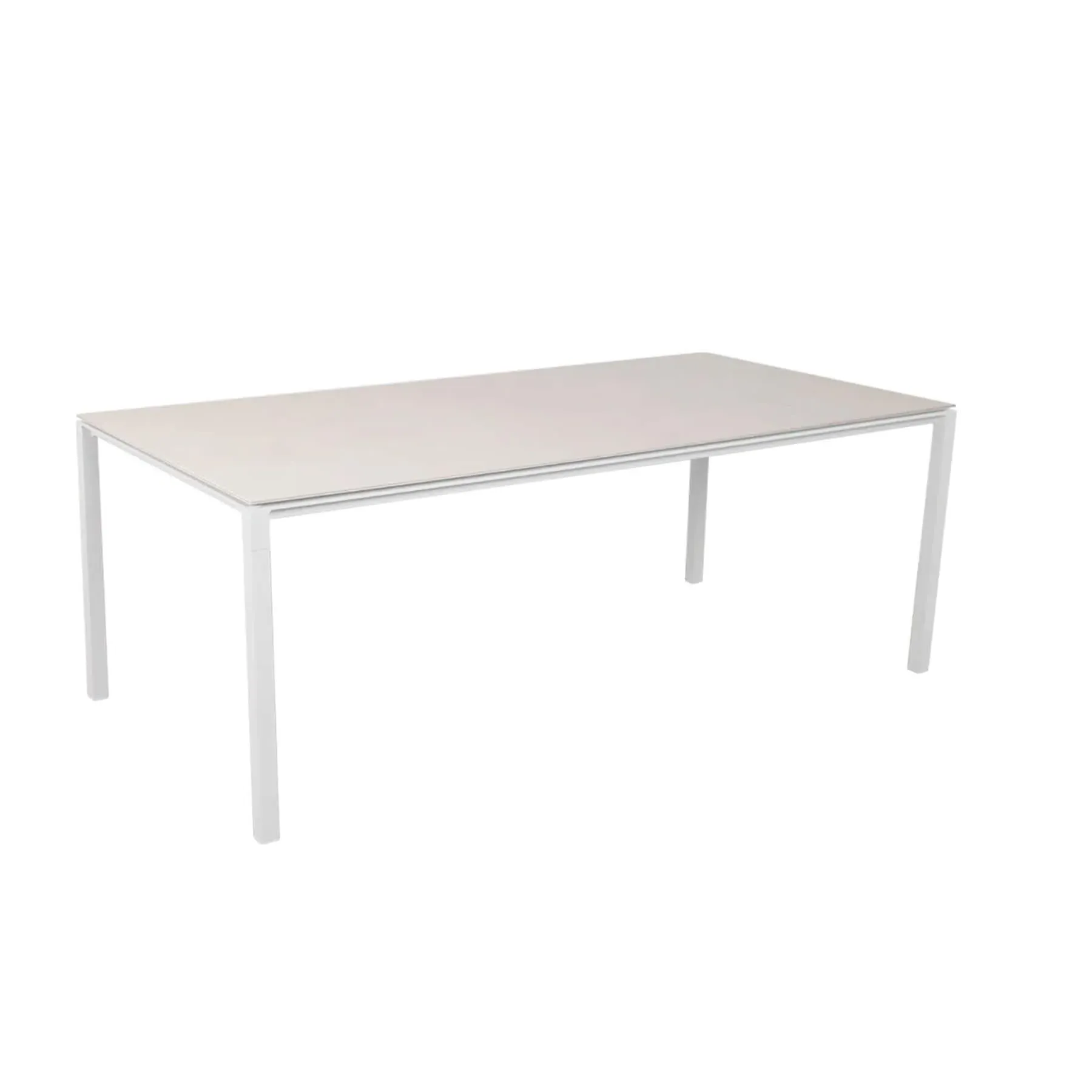 Large Dining Table - White, Ceramic
