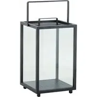 Lighthouse Large Lantern - Lava Grey, Aluminium