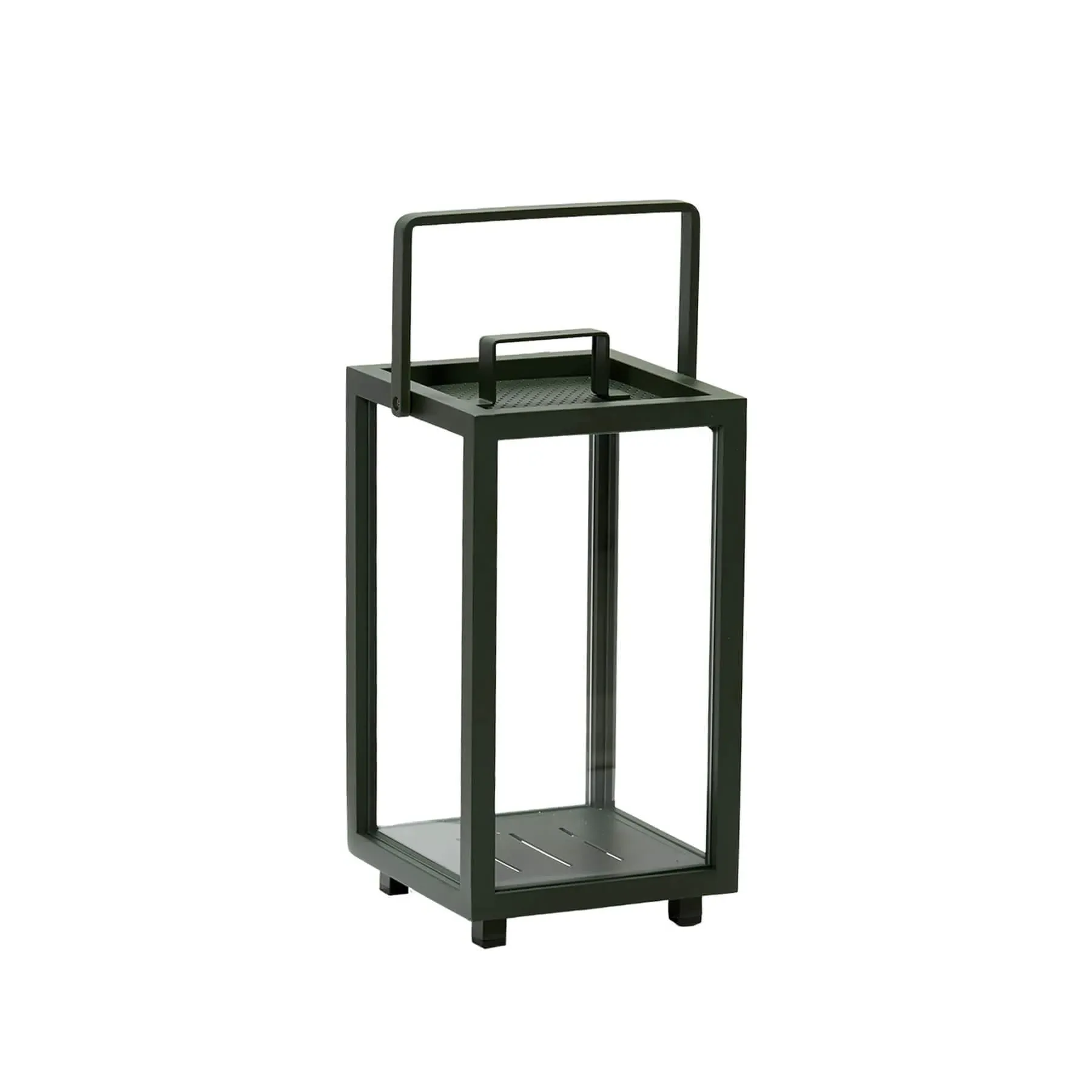 Lighthouse Small Lantern - Dark Green, Aluminium