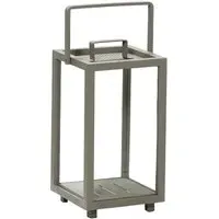 Lighthouse Small Lantern - Taupe, Aluminium