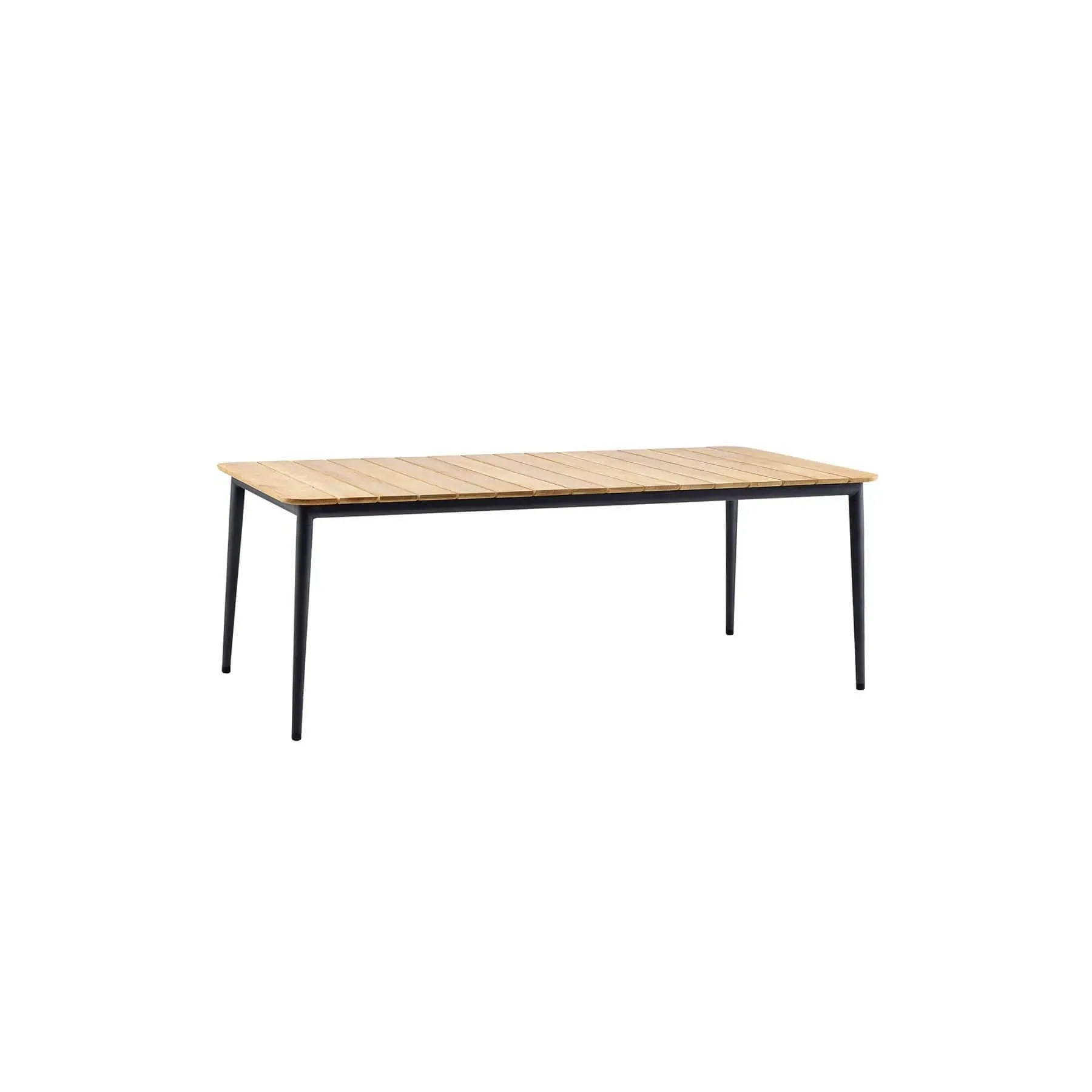Medium Garden Dining Table - Lava Grey, Teak