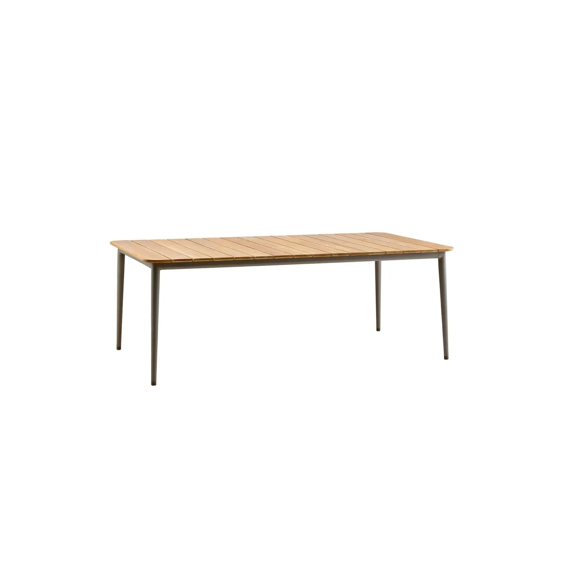 Medium Garden Dining Table - Taupe, Teak