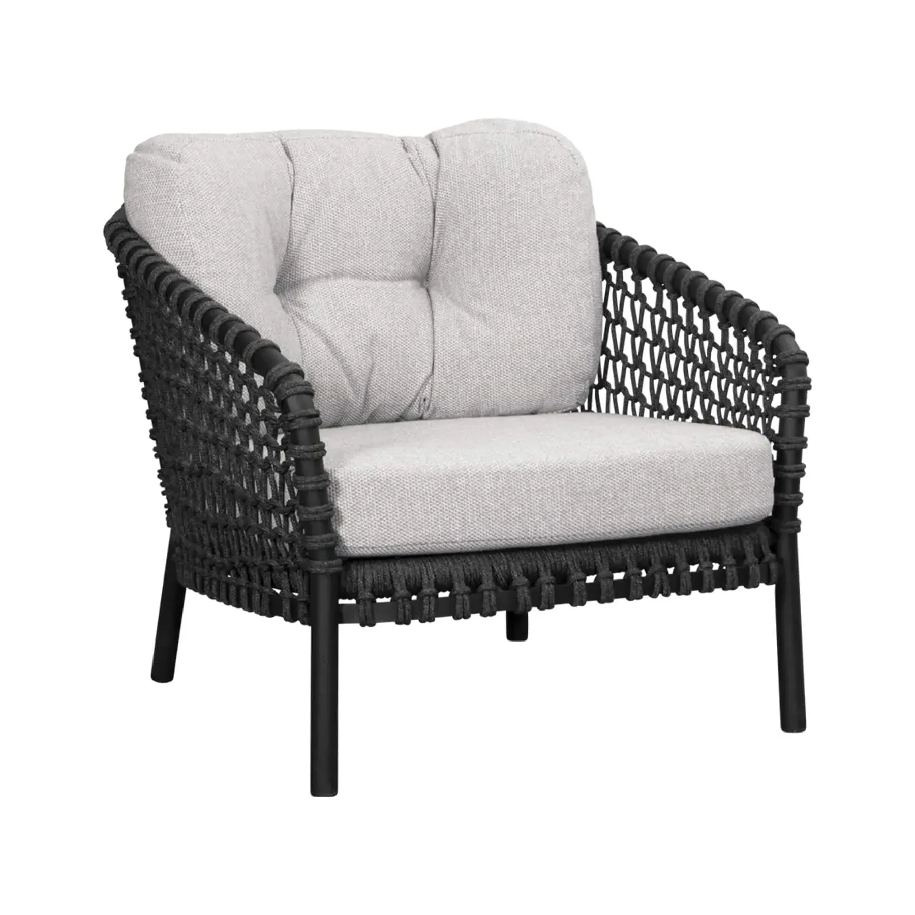 Ocean Lounge Chair - Dark Grey, Aluminium image