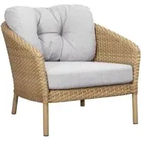 Ocean Lounge Chair - Natural, Aluminium