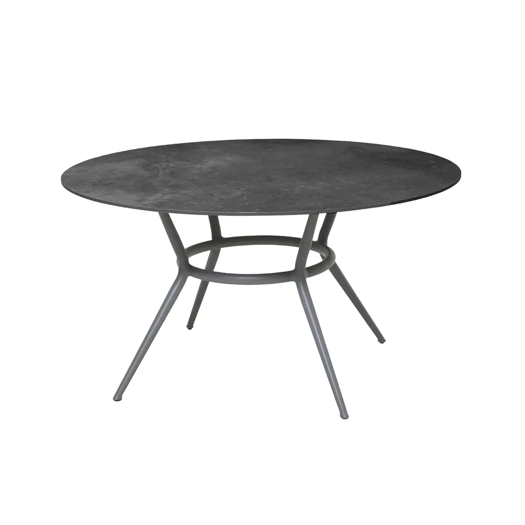 Round Dining Table - Lava Grey, Ceramic