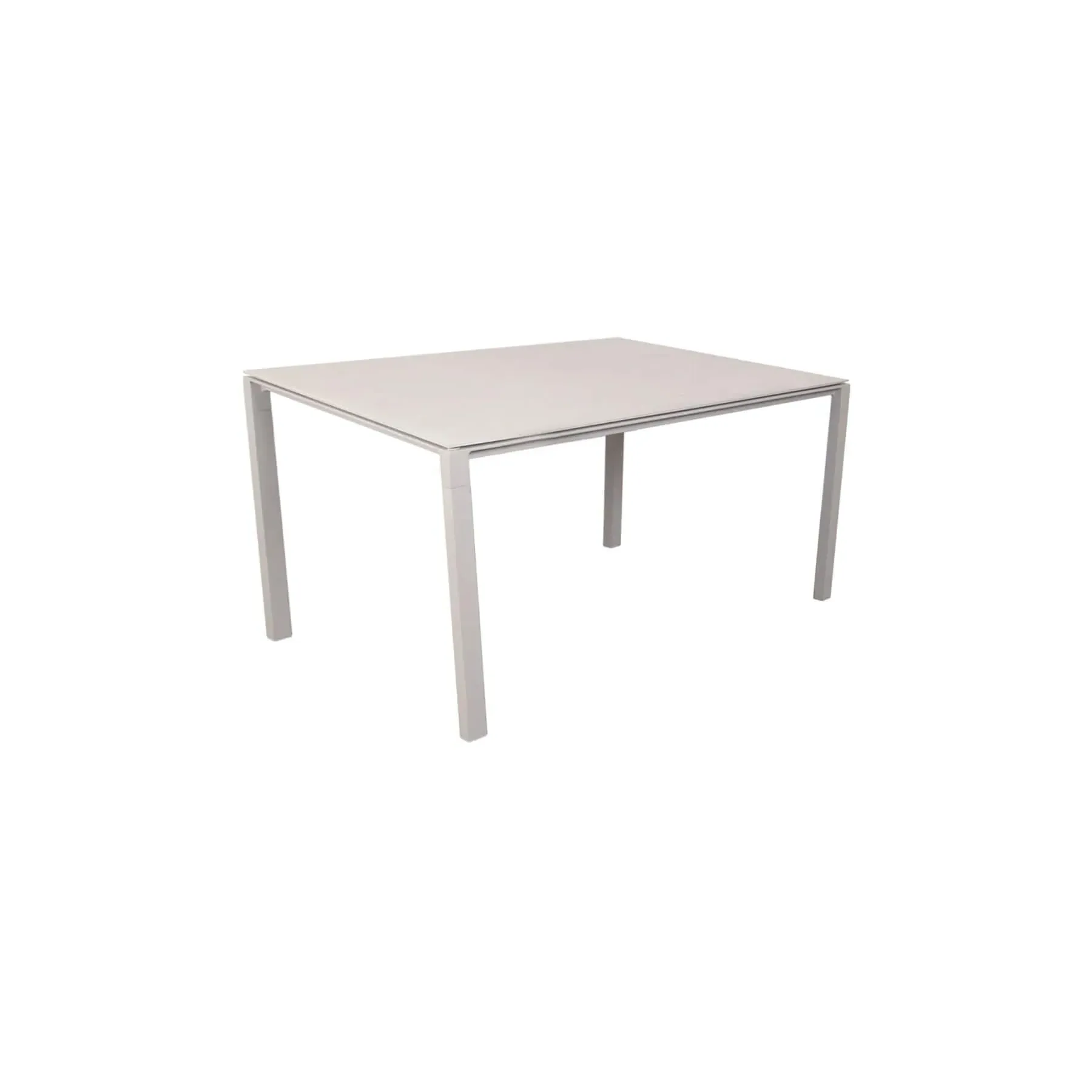 Small Square Dining Table - Sand, Ceramic