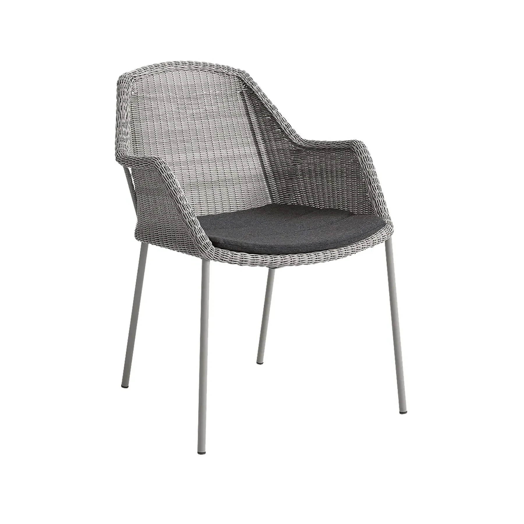 Stackable Garden Chair - Taupe, Aluminium
