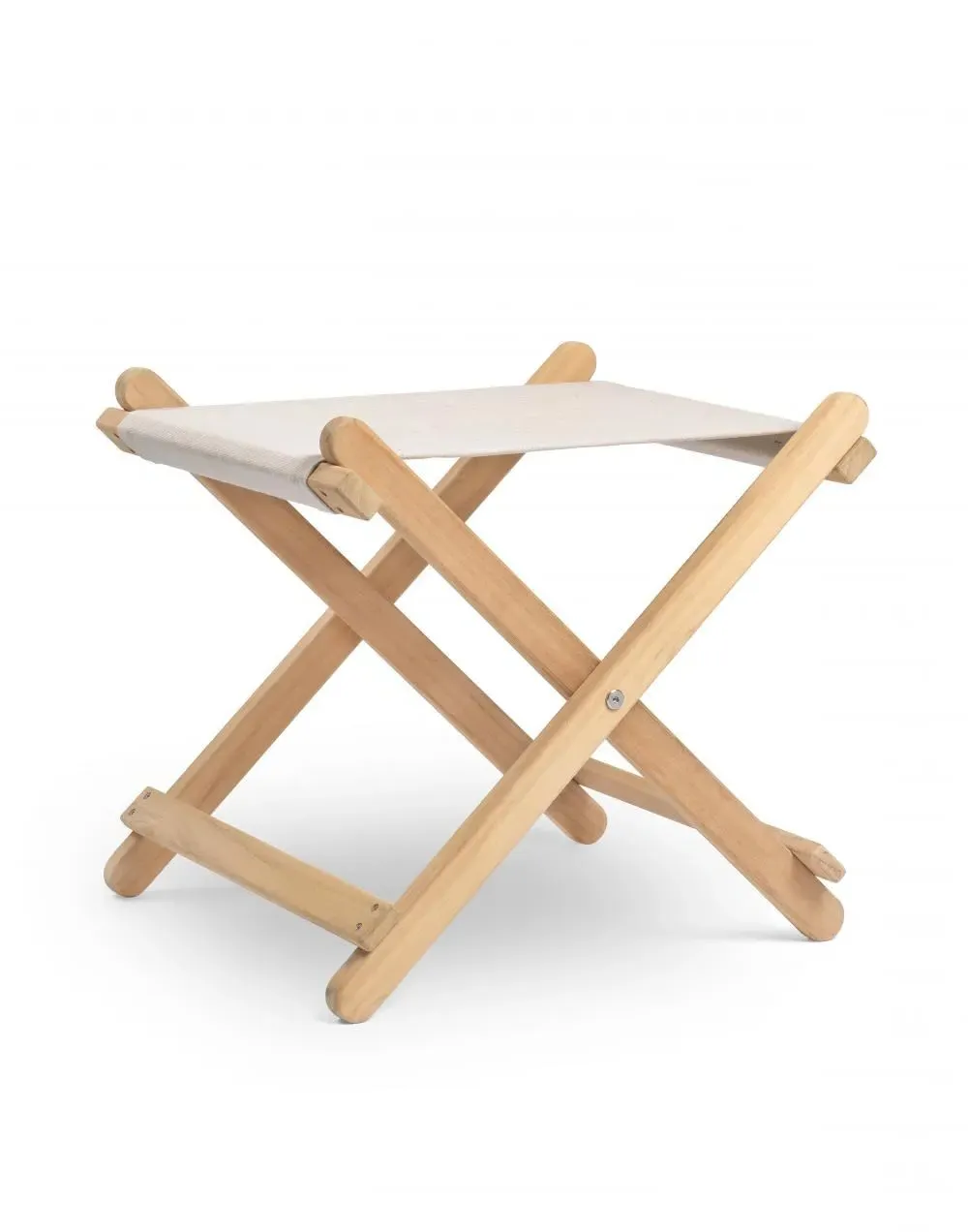 BM5768 Garden Footstool with Tray - Teak