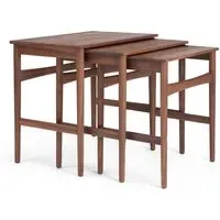 CH004 Nesting Tables - Oiled Walnut