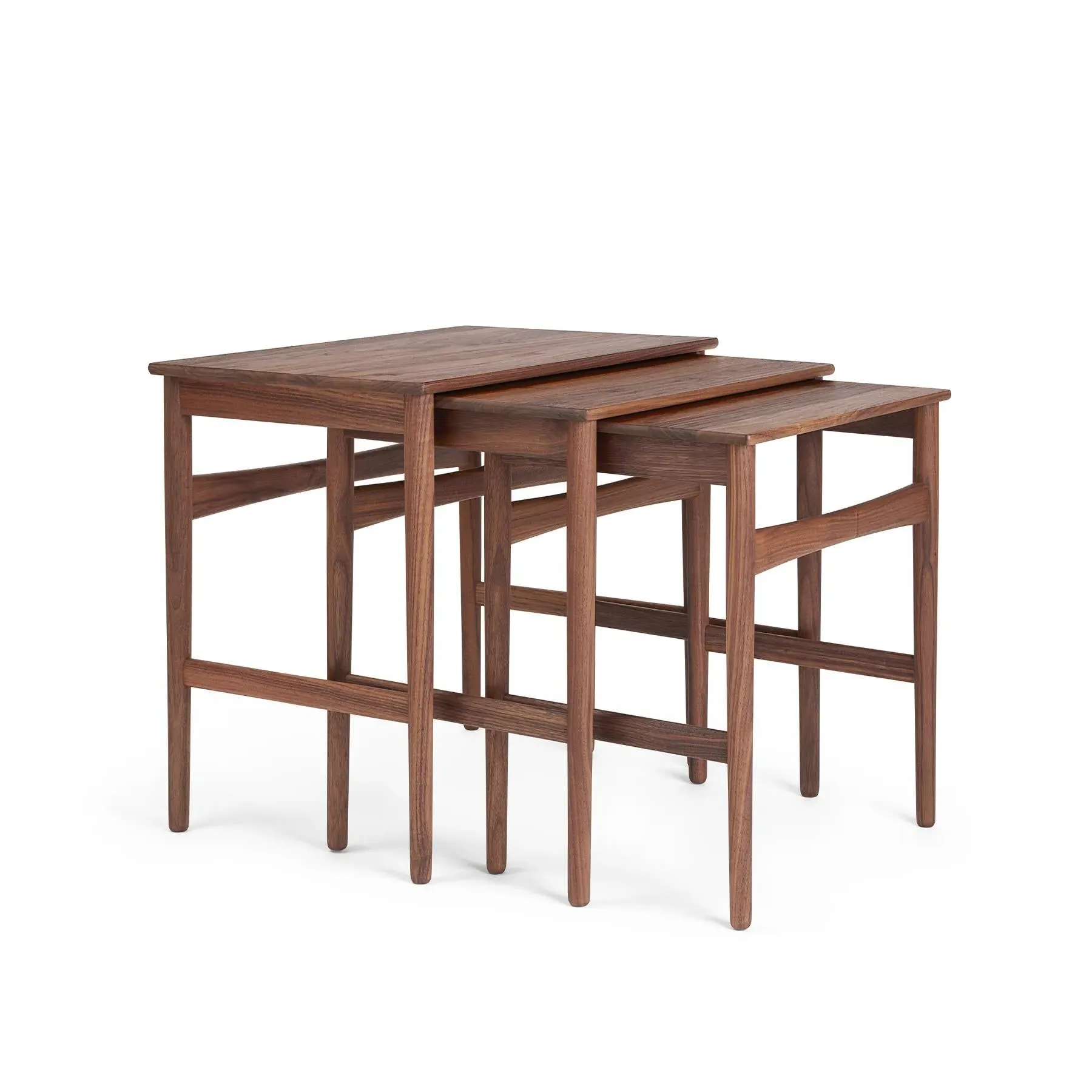 CH004 Nesting Tables - Oiled Walnut