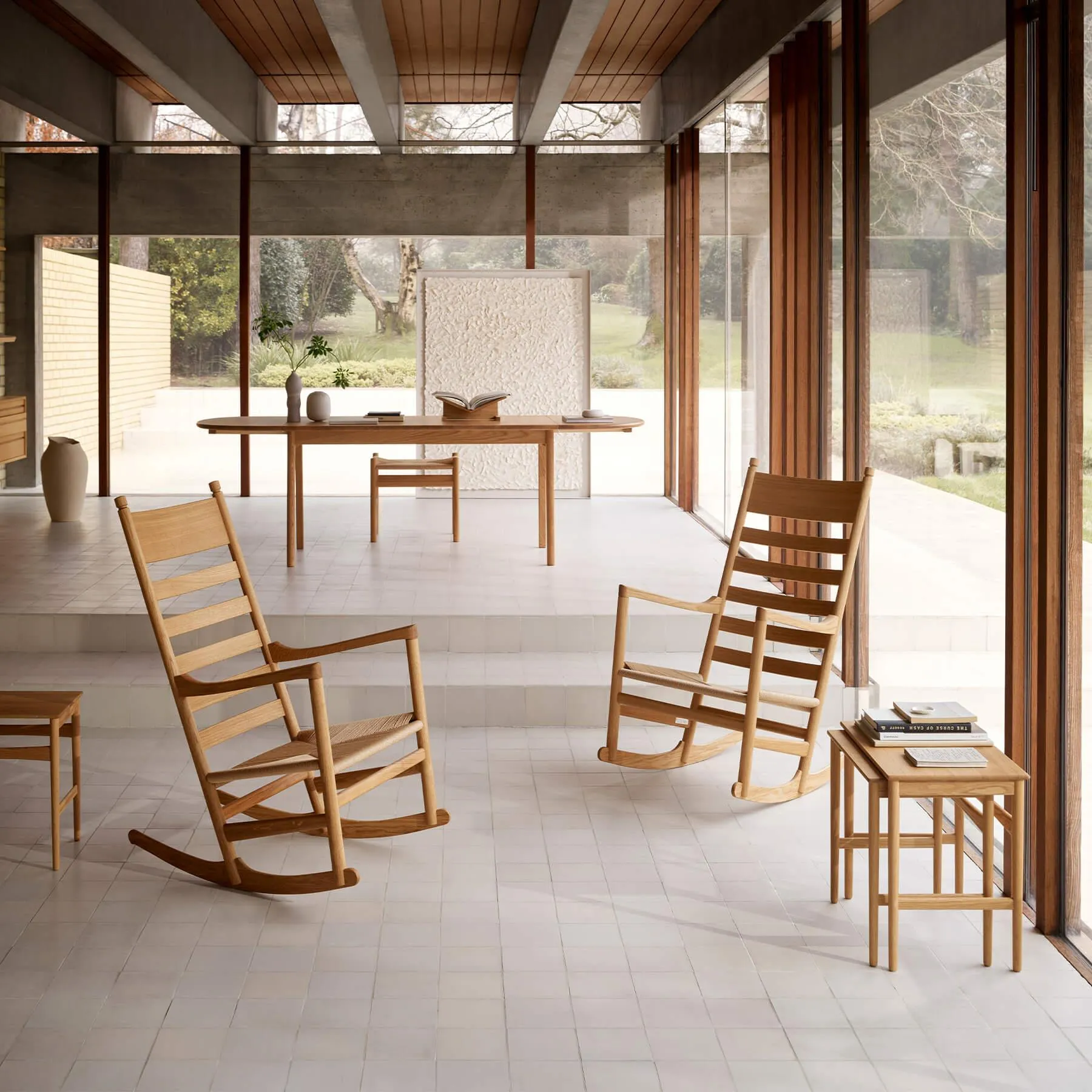 CH004 Nesting Tables - Soap Oak