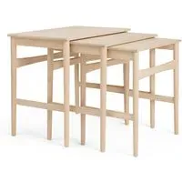 CH004 Nesting Tables - Soap Oak