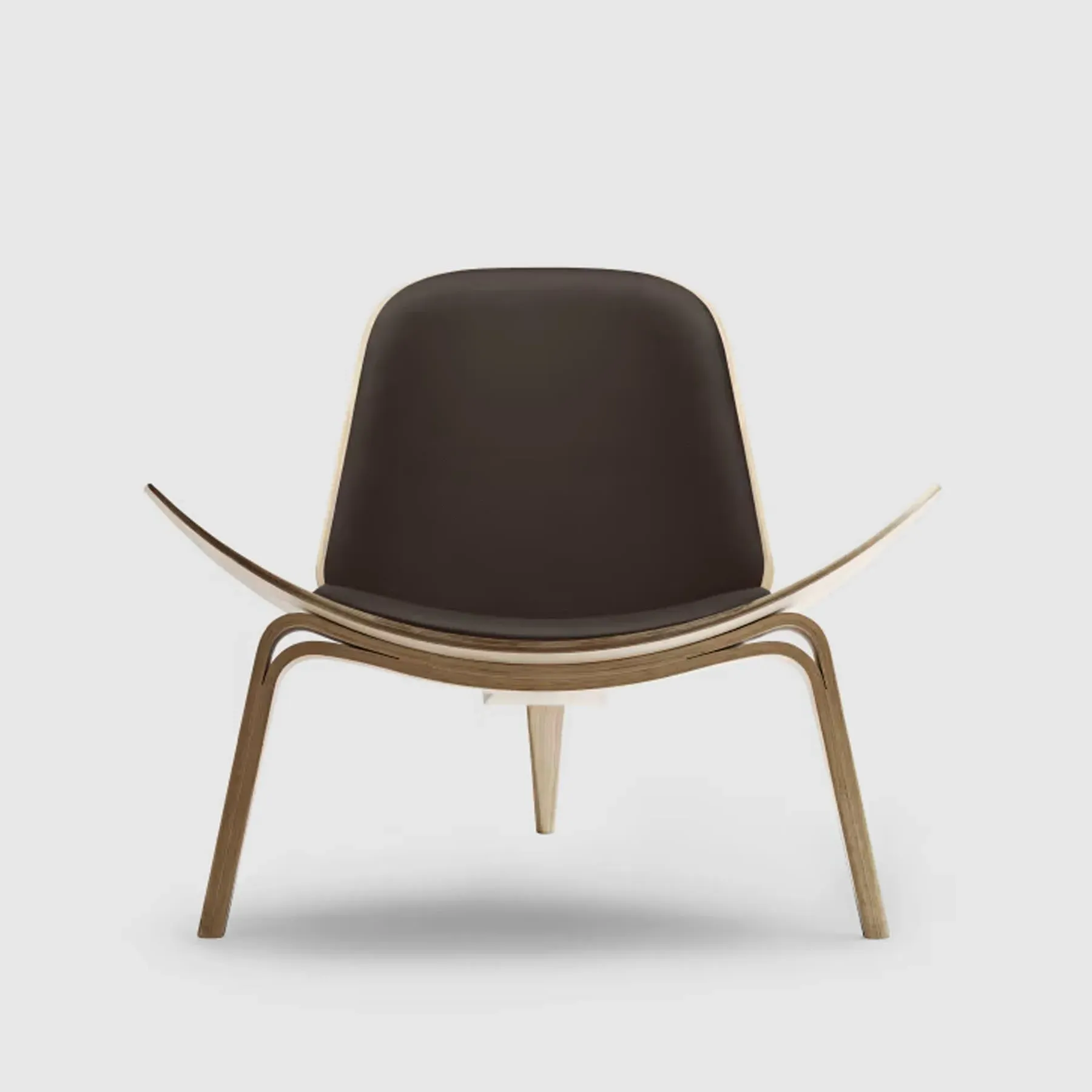 CH07 Shell Chair - Thor 306, White Oiled Oak