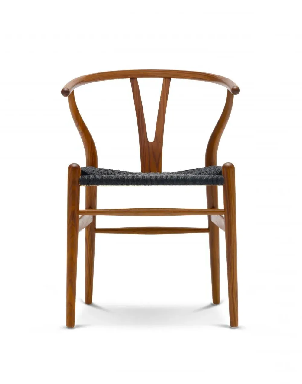 CH24 Wishbone Dining Chair - Black, Ash