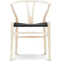 CH24 Wishbone Dining Chair - Black, Ash