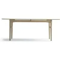 CH327 Small Rectangular Dining Table - Walnut, Lacquer