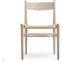 CH36 Dining Chair - White, Oak