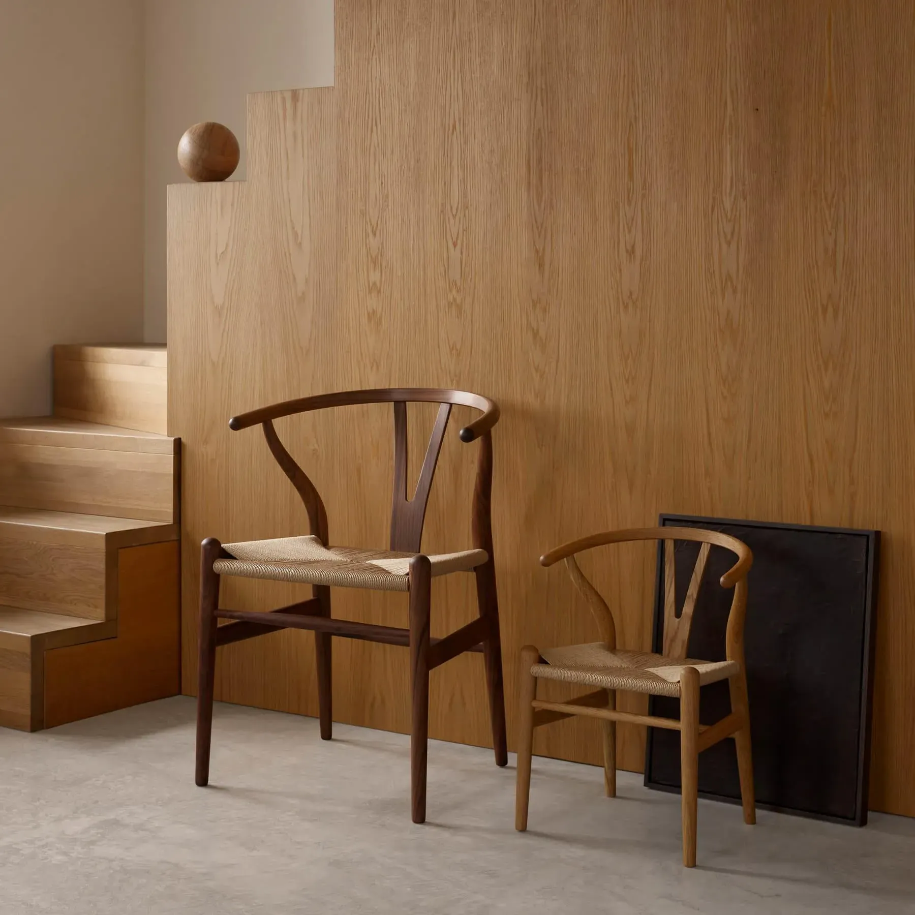 Children's Wishbone Chair - Natural Wood