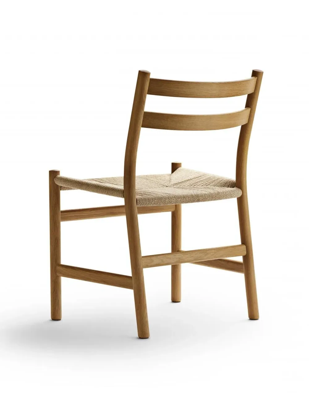 Dining Chair with Cord Seat - Oil, Oak