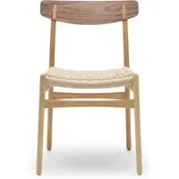 Dining Chair with Paper Cord Seat - Oak