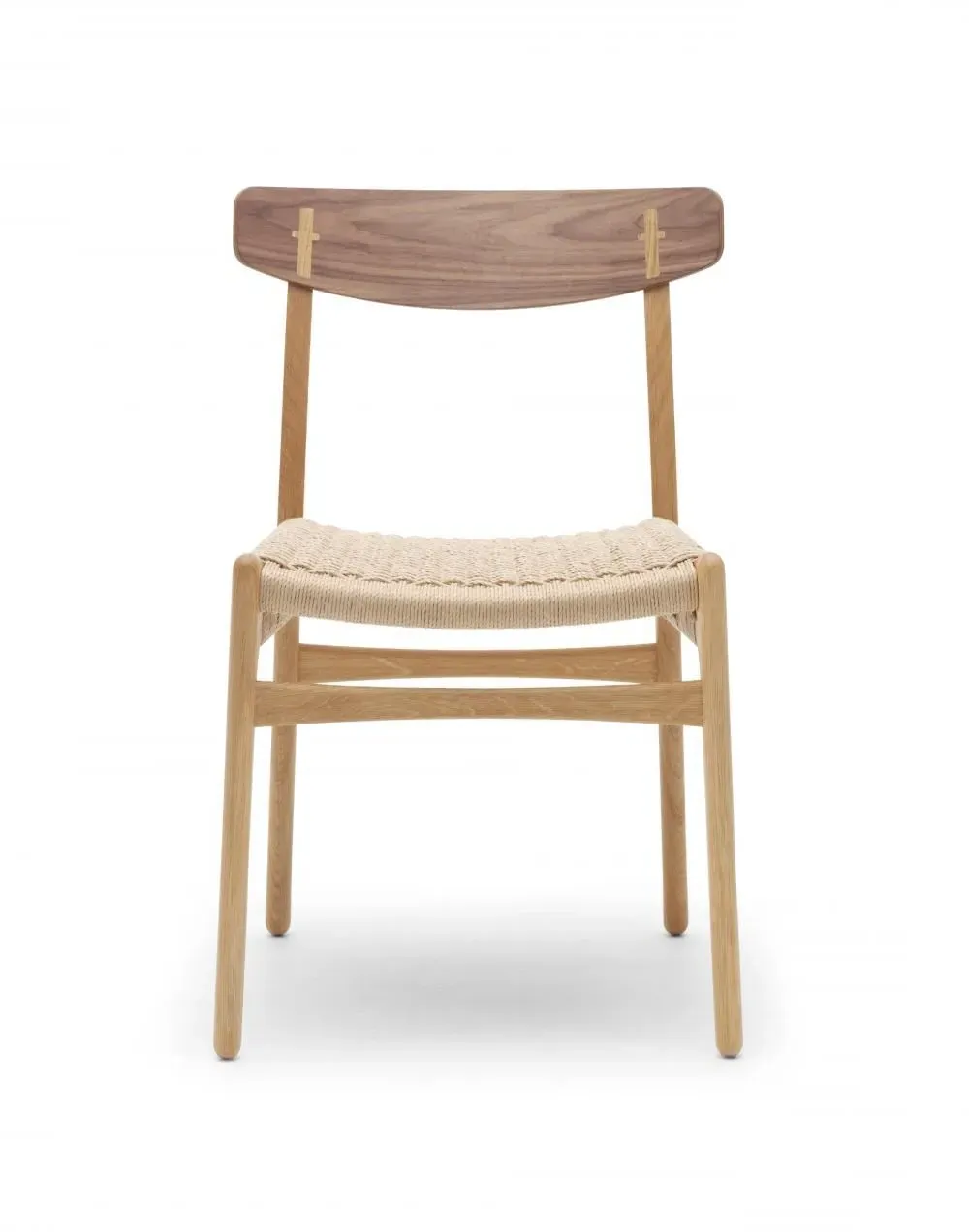 Dining Chair with Paper Cord Seat - Oak image