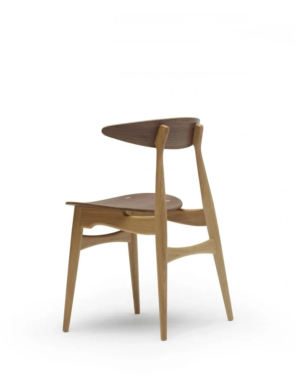 Dining Chair with Tapered Legs - Beech image
