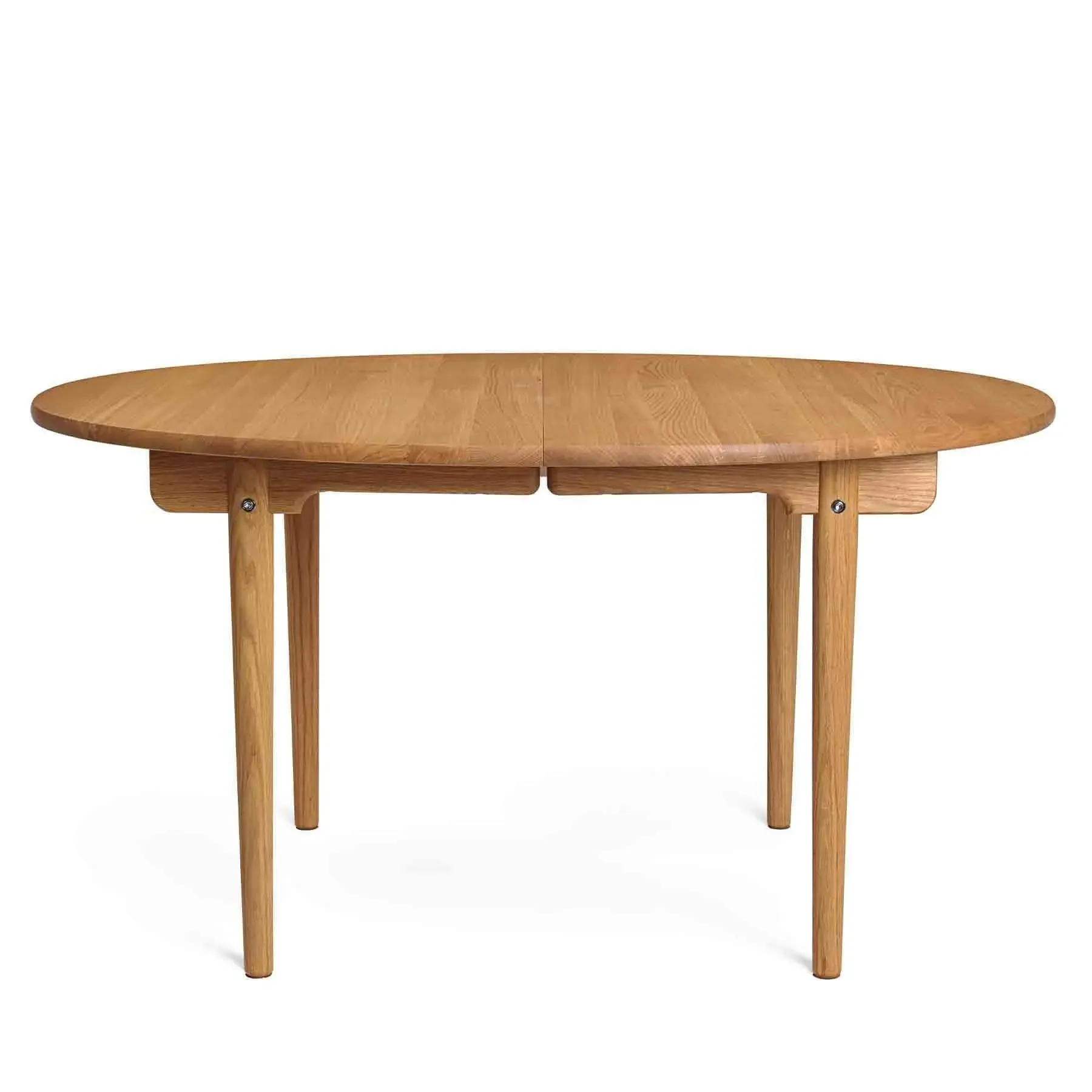 Elliptical Dining Table - Oak, Lacquered Wood image