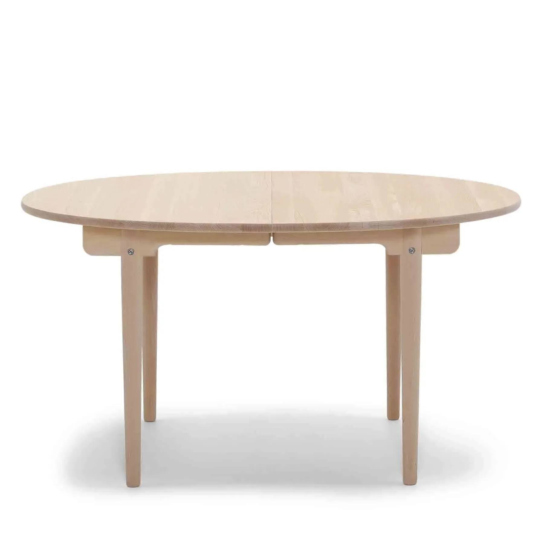 Elliptical Dining Table with Extension - Oak