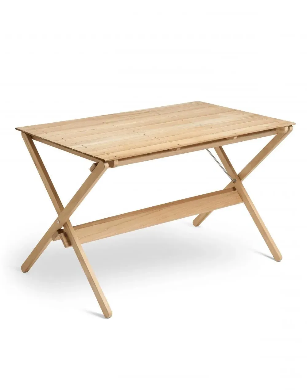 Foldable Garden Dining Table - Teak Wood image