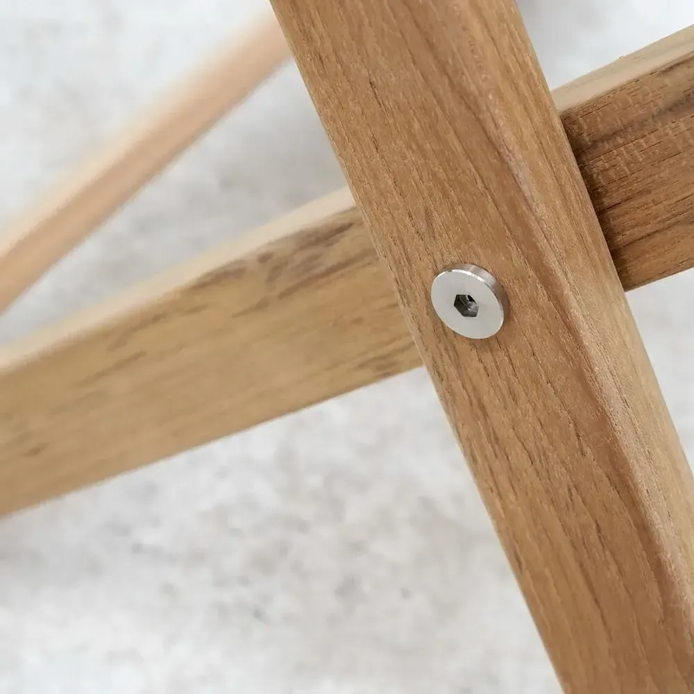 Foldable Garden Side Table - Teak