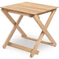Foldable Garden Side Table - Teak