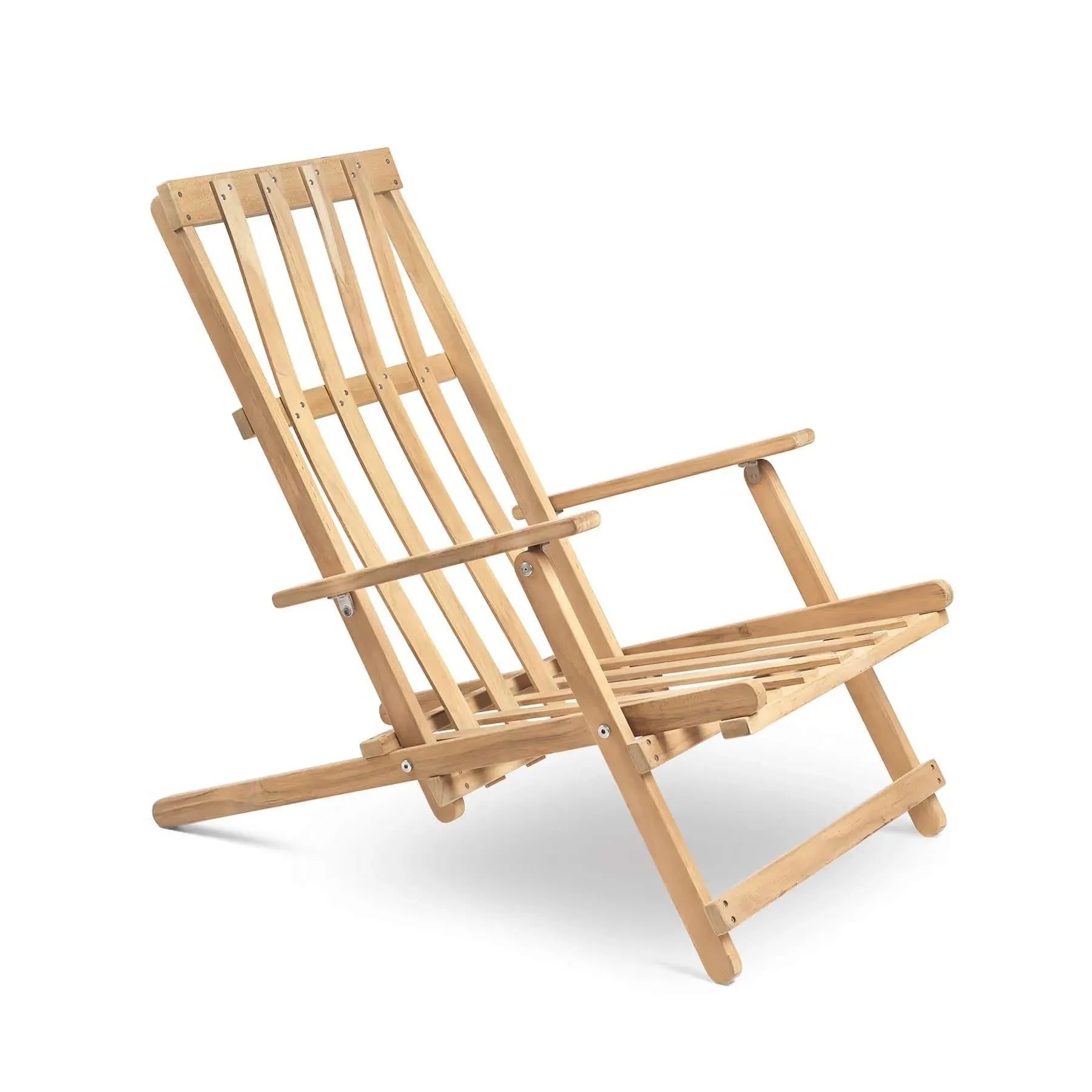 Folding Deck Chair - Teak image