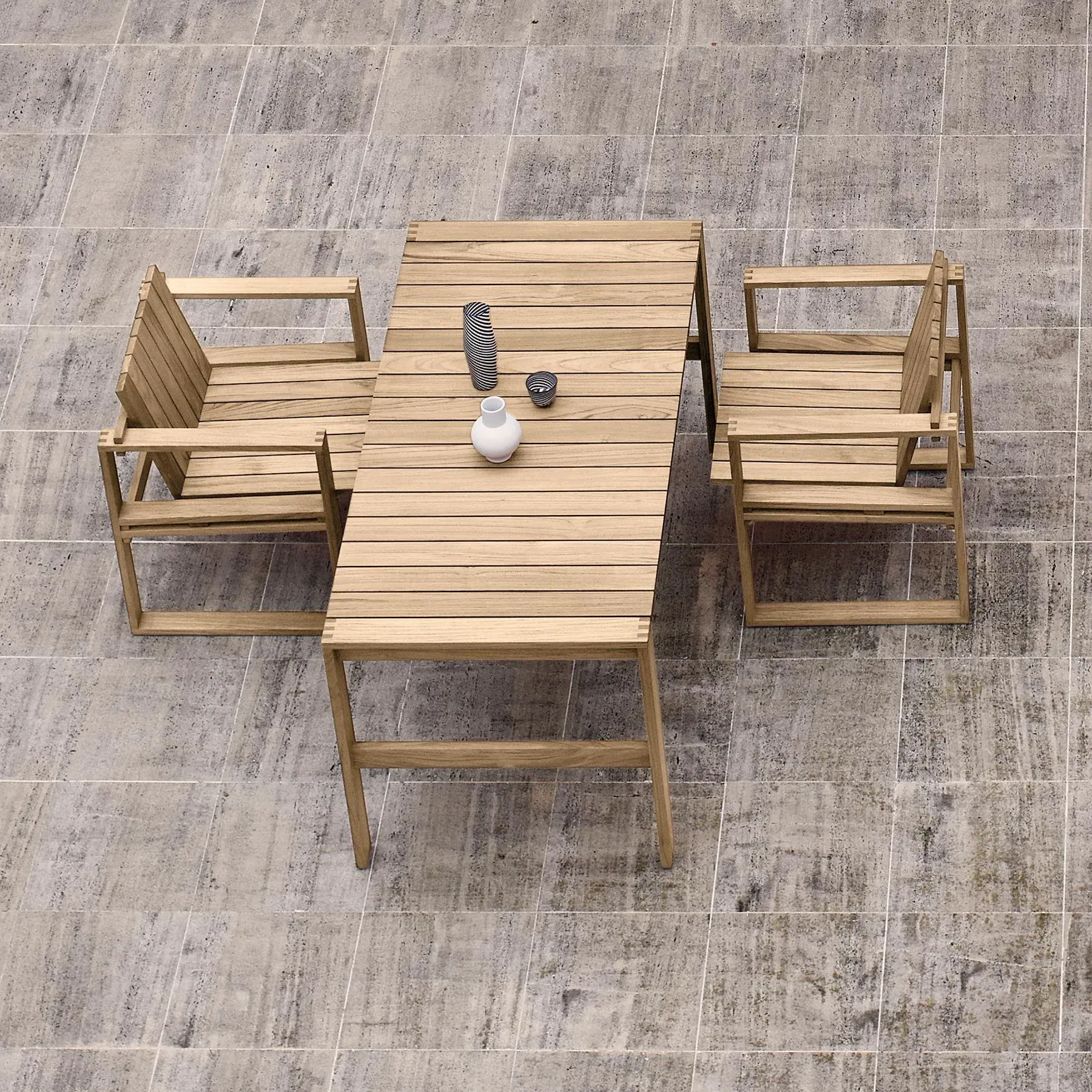 Garden Dining Table - Teak Wood