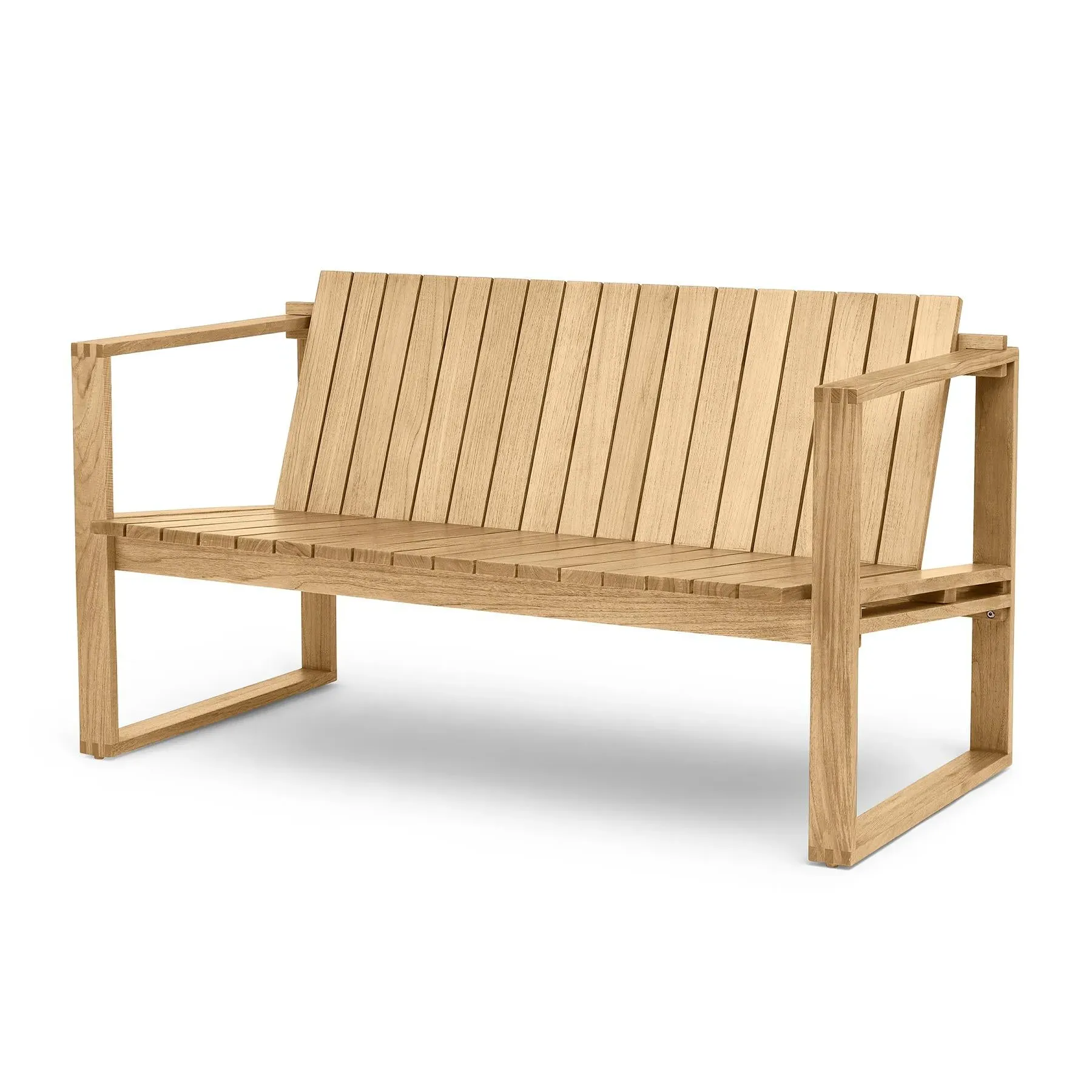 Garden Lounge Sofa with Cushions - Charcoal, Wood